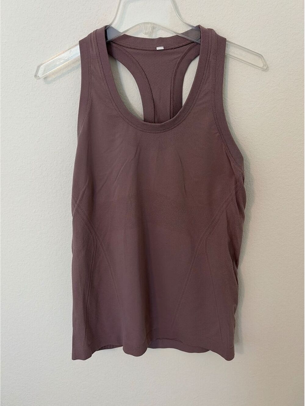 Athleta Momentum Seamless Tank Top Mauve Racerback Size Medium